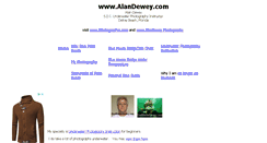 Desktop Screenshot of alandewey.com